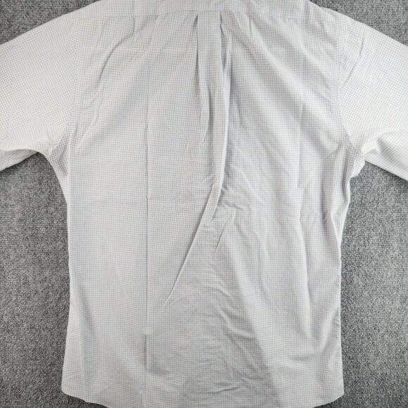 Brooks Brothers Non-Iron 15 2/3 Blue Check Cotton Regent Men Shirt Long Sleeve - Picture 15 of 16